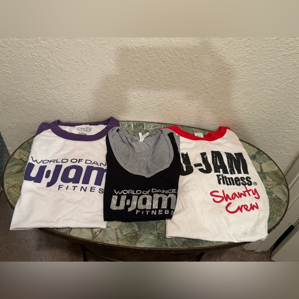 3 Ujam & World of Dance Ujam shirt/hat bundle